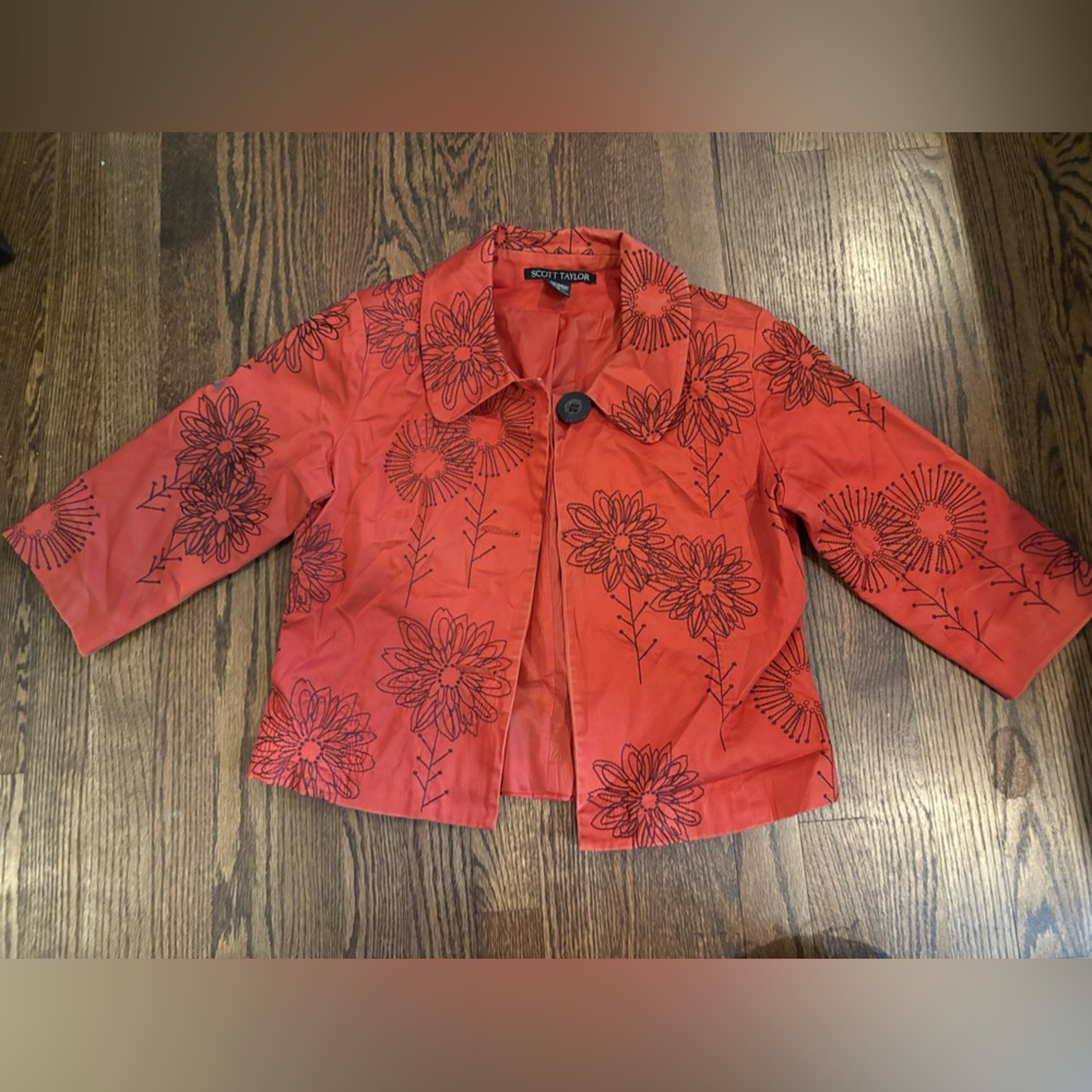 Scott Taylor Embroidered Jacket